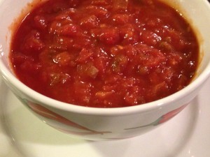 Tomato Salsa (Photo Credit: Adroit Ideals)