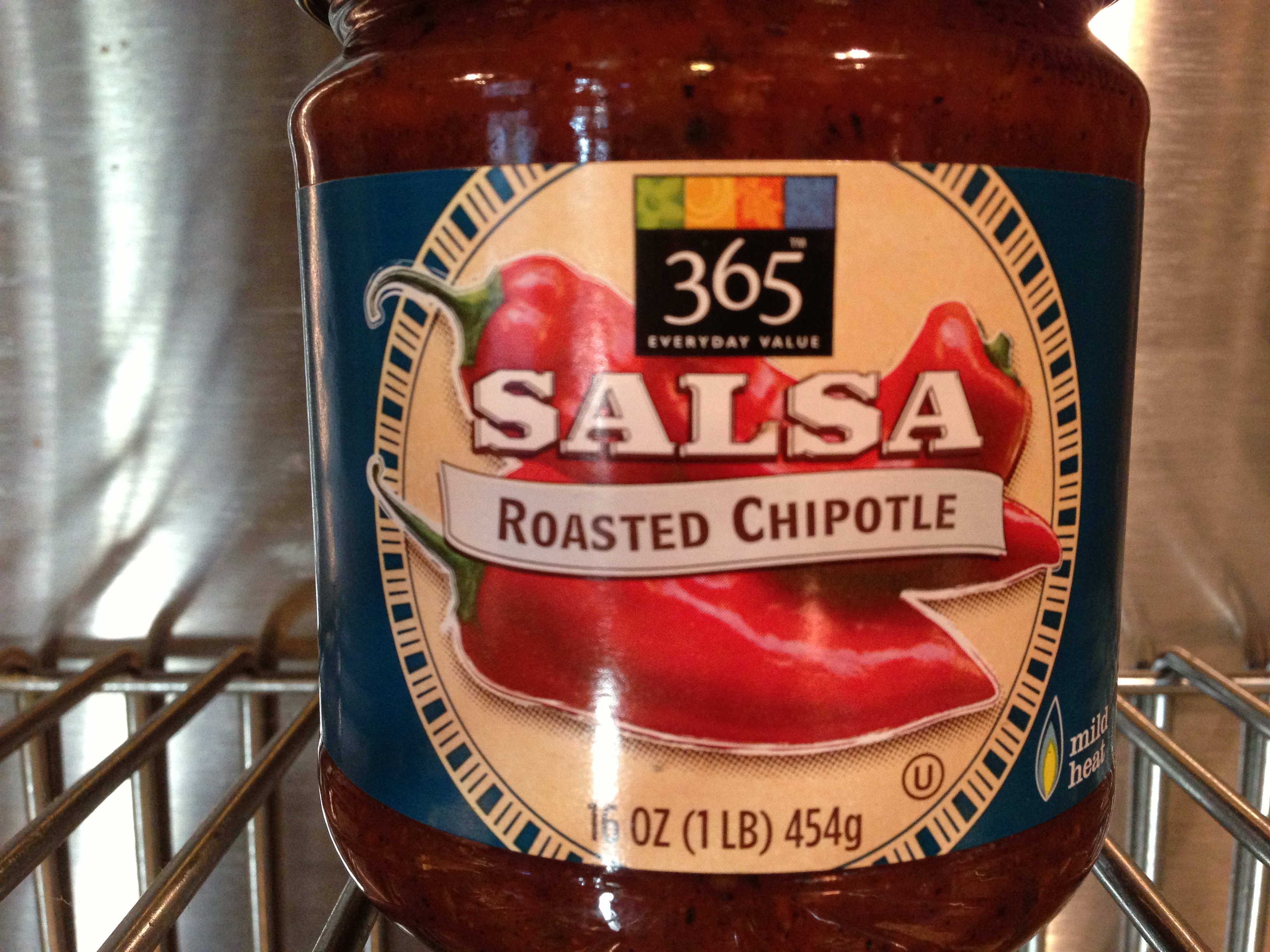 Whole Foods Market's 365 Roasted Chipotle Salsa (Photo Credit: Adroit Ideals)