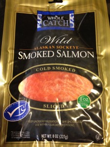 smoked wild salmon