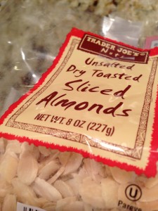 Trader Joe's Dry Toasted Sliced Almonds (Photo Credit: Adroit Ideals)