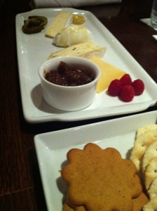 The cheese plate at Lightfoot Restaurant in Leesburg, VA (Photo Credit: Adroit Ideals)