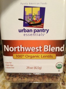 Start with a good brand of organic lentils  (Photo Credit: Adroit Ideals)
