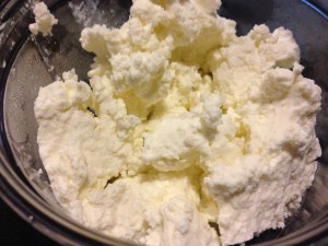 Hand-dipped Fresh Ricotta cheese (Photo Credit: Adroit Ideals)