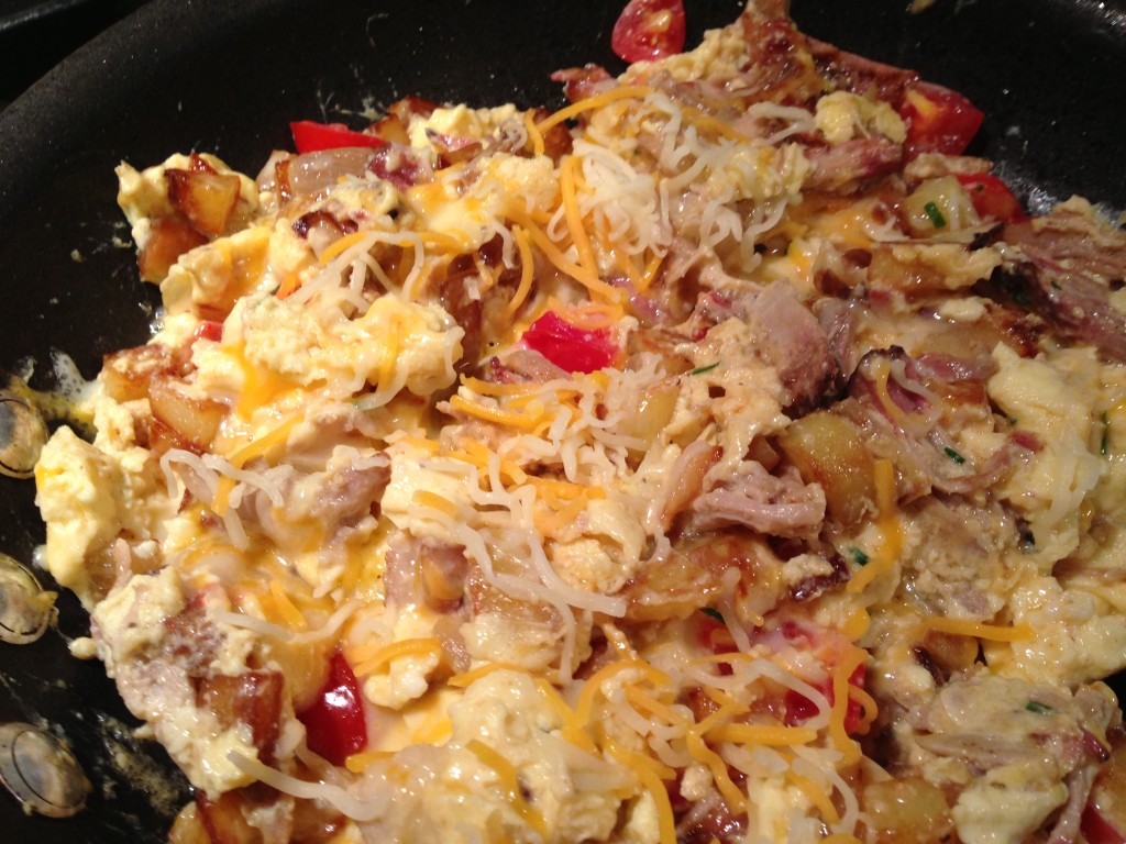 Smoked Pork and Egg Scramble A Food Lover’s Delight