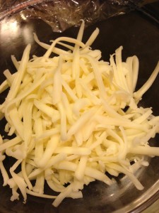 Shredded creamy Monterey Jack cheese is one of my favorites! (Photo Credit: Adroit Ideals)