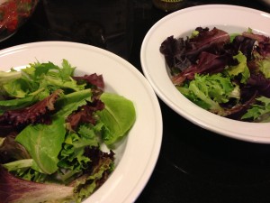Mixed greens are the start to many great salads! (Photo Credit: Adroit Ideals)