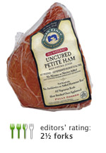Niman Ranch Ham -- except I rate it FOUR FORKS!  (Photo Credit: Epicurious.com)