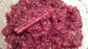 Cranberry Compote with Cinnamon and Calvados (Photo Credit: Adroit Ideals)