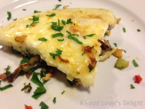 Easy Vegetable Frittata can be served warm or cold (Photo Credit: Adroit Ideals)
