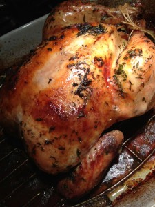 Roasted Chicken with Herbs de Provence (Photo Credit: Adroit Ideals)