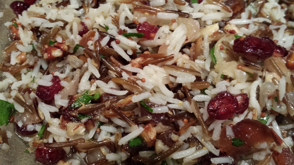 Wild Rice Salad with Dried Cranberries and Apricots A Food Lover's