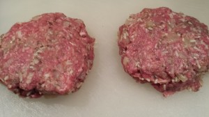 Italian Burgers are formed and ready for the grill (Photo Credit: Adroit Ideals)