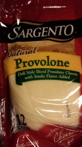Provolone slices can be regular or smoky for the Italian Burgers (Photo Credit: Adroit Ideals)