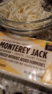 Shredded Monterey Jack cheese from the 365 Whole Foods brand (Photo Credit: Adroit Ideals)