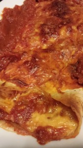 Cheese Enchilada with Homemade Red Enchilada Sauce (Photo Credit: Adroit Ideals)