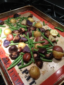 Vegetables -- ready for the oven (Photo Credit: Adroit Ideals)