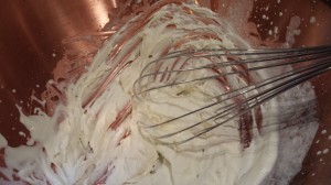 I make my whipping cream from scratch while whisking in a copper bowl (Photo Credit: Adroit Ideals)