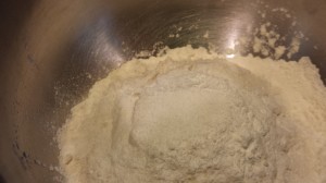 Stir together the flour and salt (Photo Credit: Adroit Ideals)