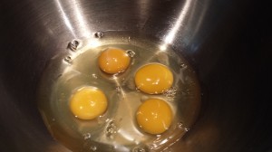 Four eggs in a bowl (Photo Credit: Adroit Ideals)