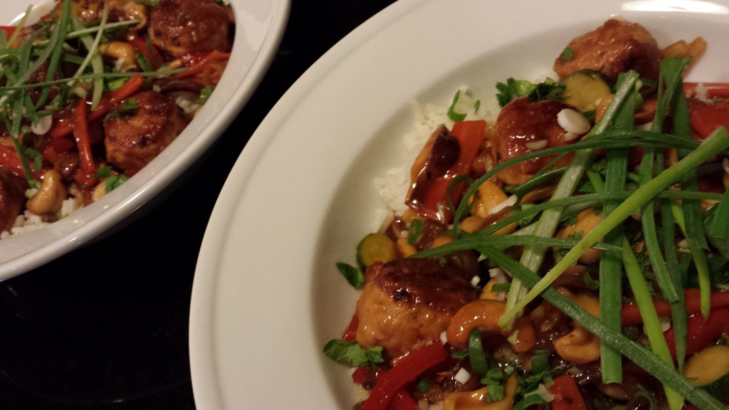 Asianspiced Chicken Meatball Stir Fry A Food Lover’s Delight