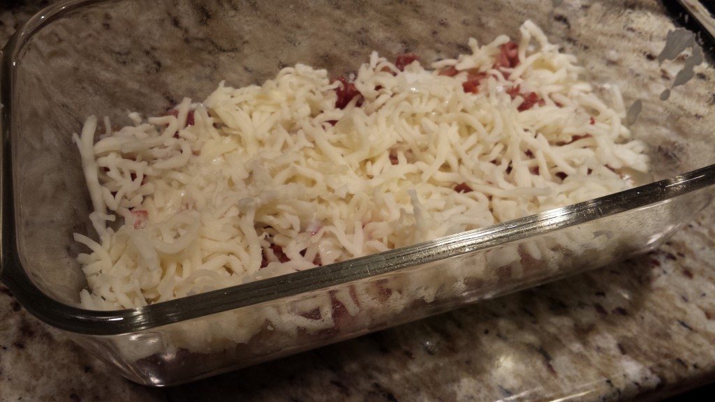 Add some shredded mozzarella  (Photo Credit: Adroit Ideals)