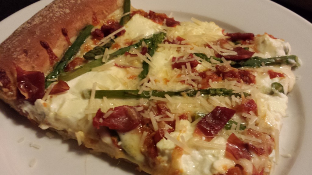 Prosciutto Asparagus Ricotta Pizza A Food Lover’s Delight