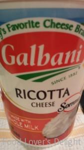 One of my favorite ricotta cheeses (Photo Credit: Adroit Ideals)