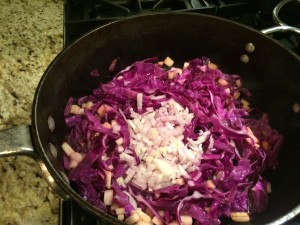 Add the shallots (Photo Credit: Adroit Ideals)