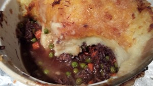 Leftover Beef Shepherd's Pie will reheat well  (Photo Credit: Adroit Ideals)