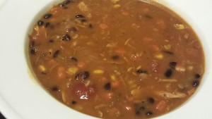 Southwestern Turkey Bean Soup (Photo Credit: Adroit Ideals)