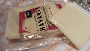 Whole Foods Market's 365 Brand Havarti Cheese Slices (Photo Credit: Adroit Ideals)