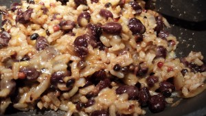 Cheesy Bean Rice Mixture (Photo Credit: Adroit Ideals)