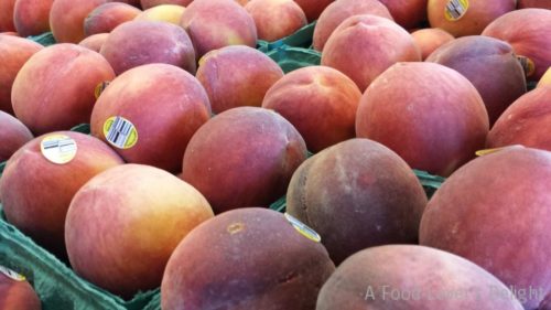 Organic yellow peaches (Photo Credit: Adroit Ideals)