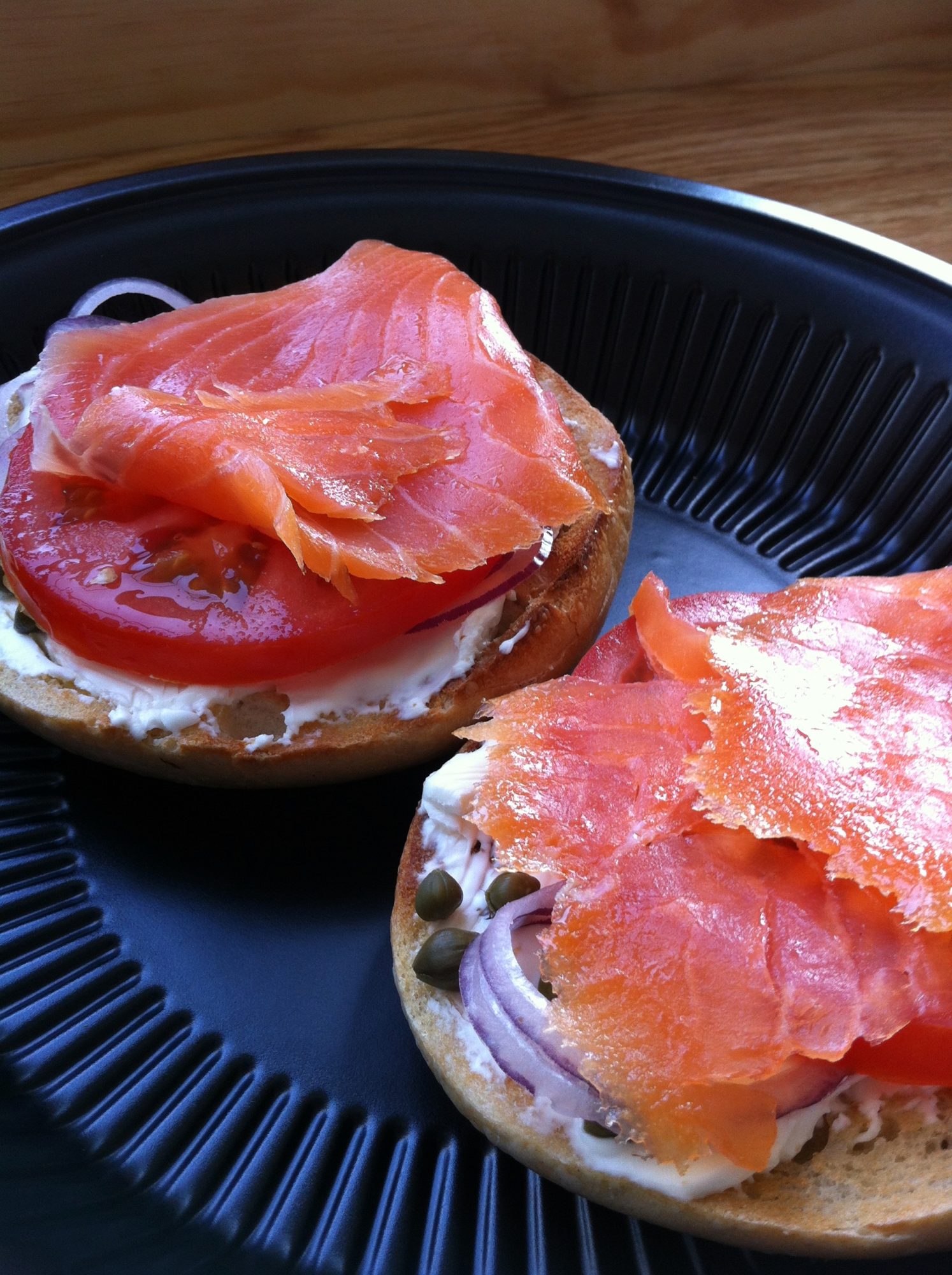 Smoked Salmon Bagel Sandwich A Food Lover’s Delight