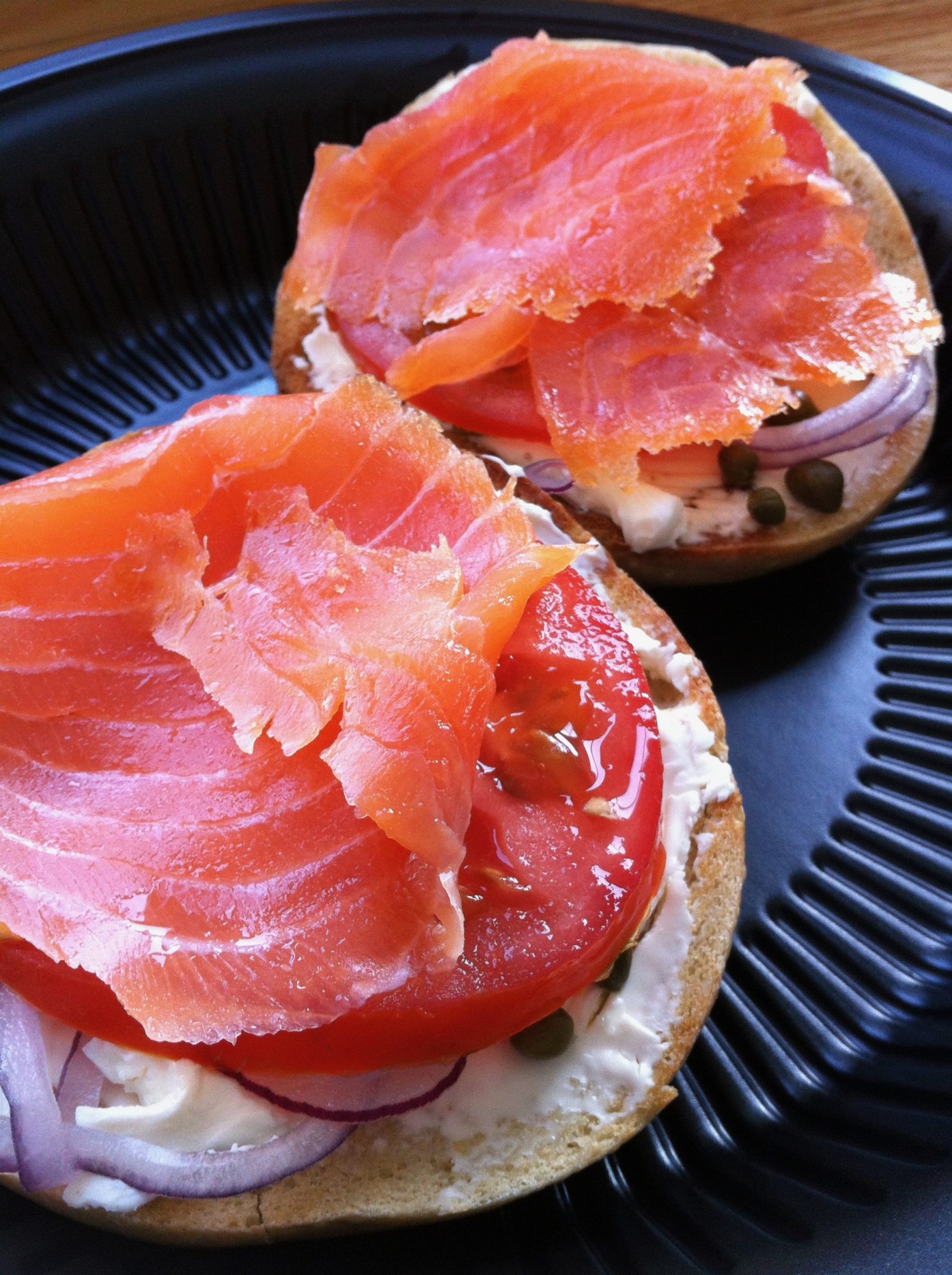 Smoked Salmon Bagel Sandwich A Food Lover’s Delight