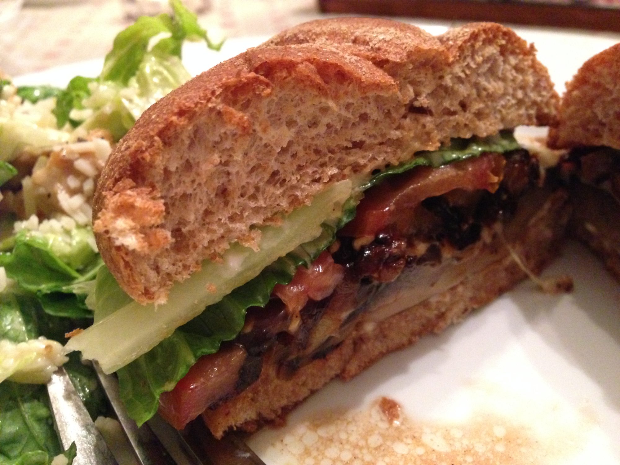 Grilled Portobello Mushroom Sandwich A Food Lover’s Delight