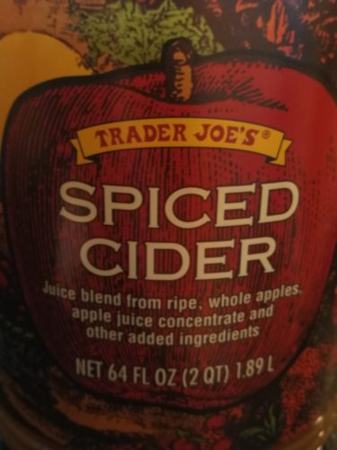 Trader Joe's Spiced Cider
