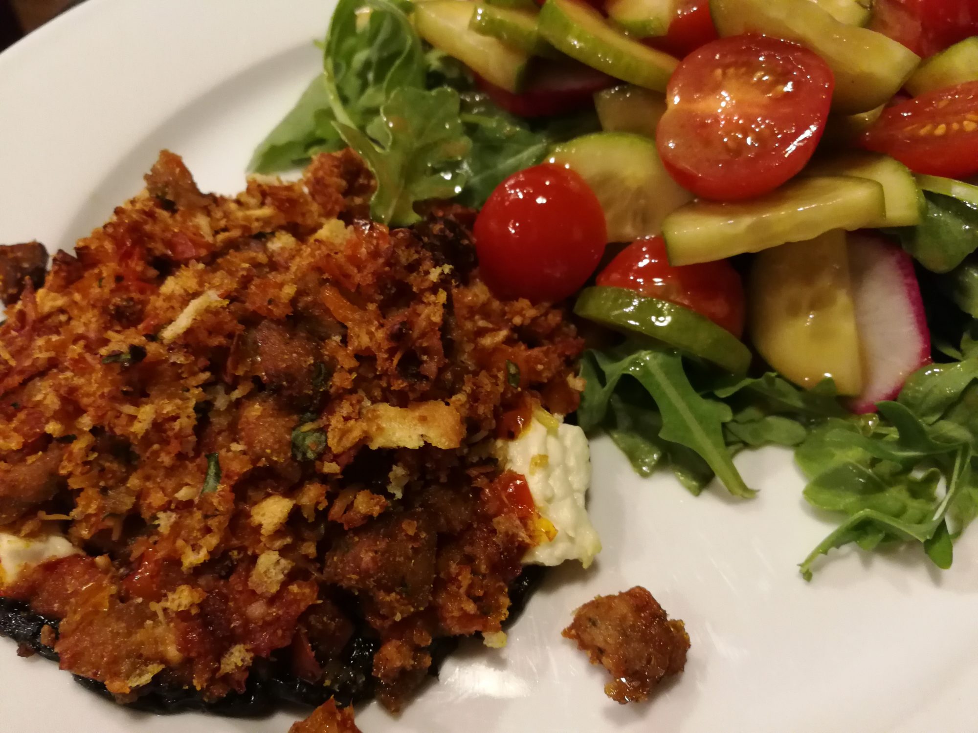 Baked Stuffed Portobello Mushroom Caps – A Food Lover’s Delight