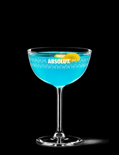 Absolut Blue Cosmopolitan Cocktail