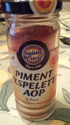 Piment d'Espelette seasoning