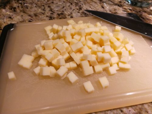Cubed Monterey Jack Cheese