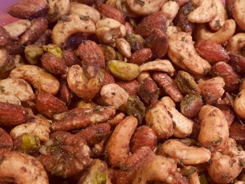 Savory Spiced Mixed Nuts